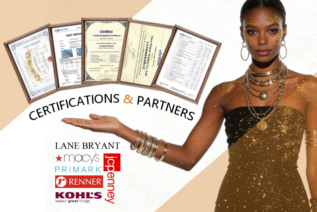 New High-End 18K Gold Plated Stainless Steel Trendy Bracelet for Women Horseshoe Buckle Chain Splicing U-Shaped Buckle Bangles