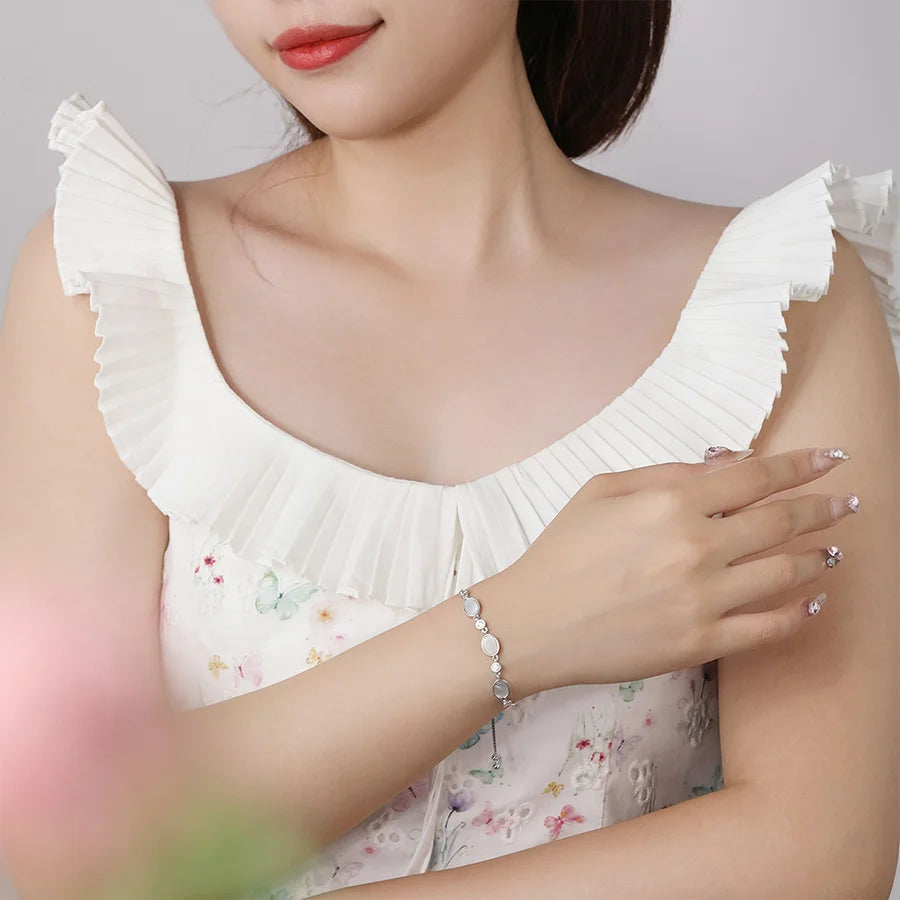 ALICE S925 High Jewelry Bracelet Zircon Bracelet Casual and Comfortable Style